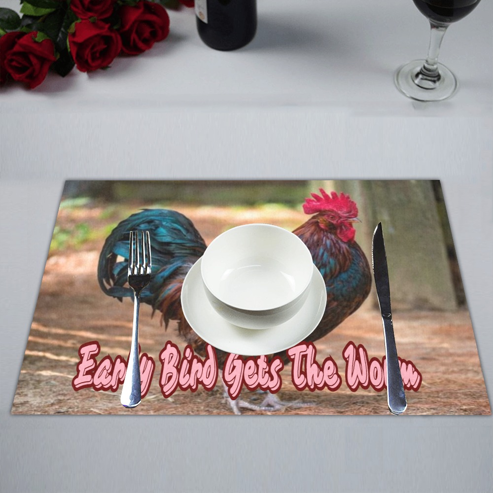 Early Bird 7 Placemat 14’’ x 19’’ (Set of 4)
