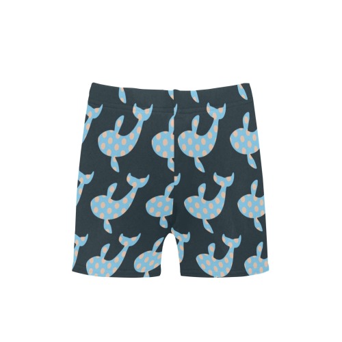 Whales Little Boys' Swimming Trunks (Model L57)