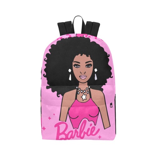 Afro Barbie Backpack Unisex Classic Backpack (Model 1673)