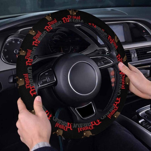 bravo johnny Steering Wheel Cover with Elastic Edge