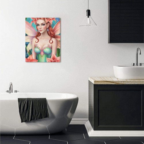 Amaryllis_-_Oracle_TradingCard Upgraded Canvas Print 11"x14"