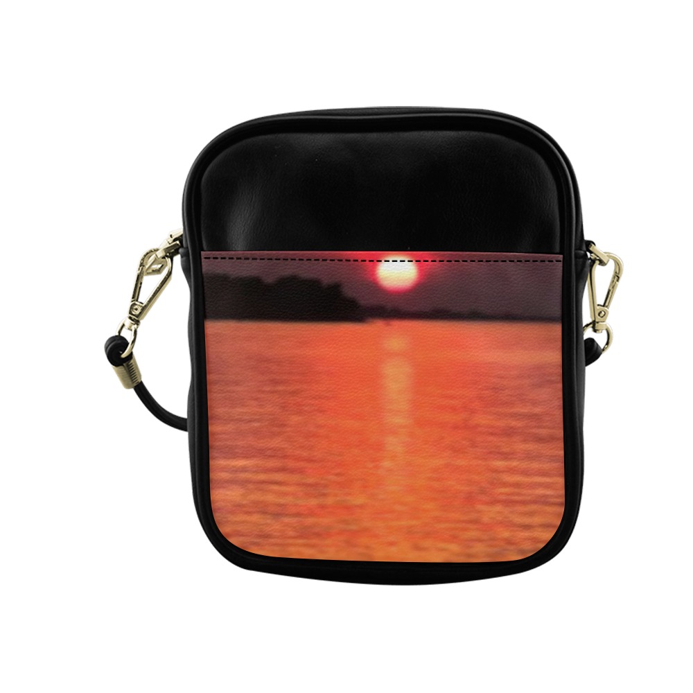 Lady Pink Sunset Collection Sling Bag (Model 1627)