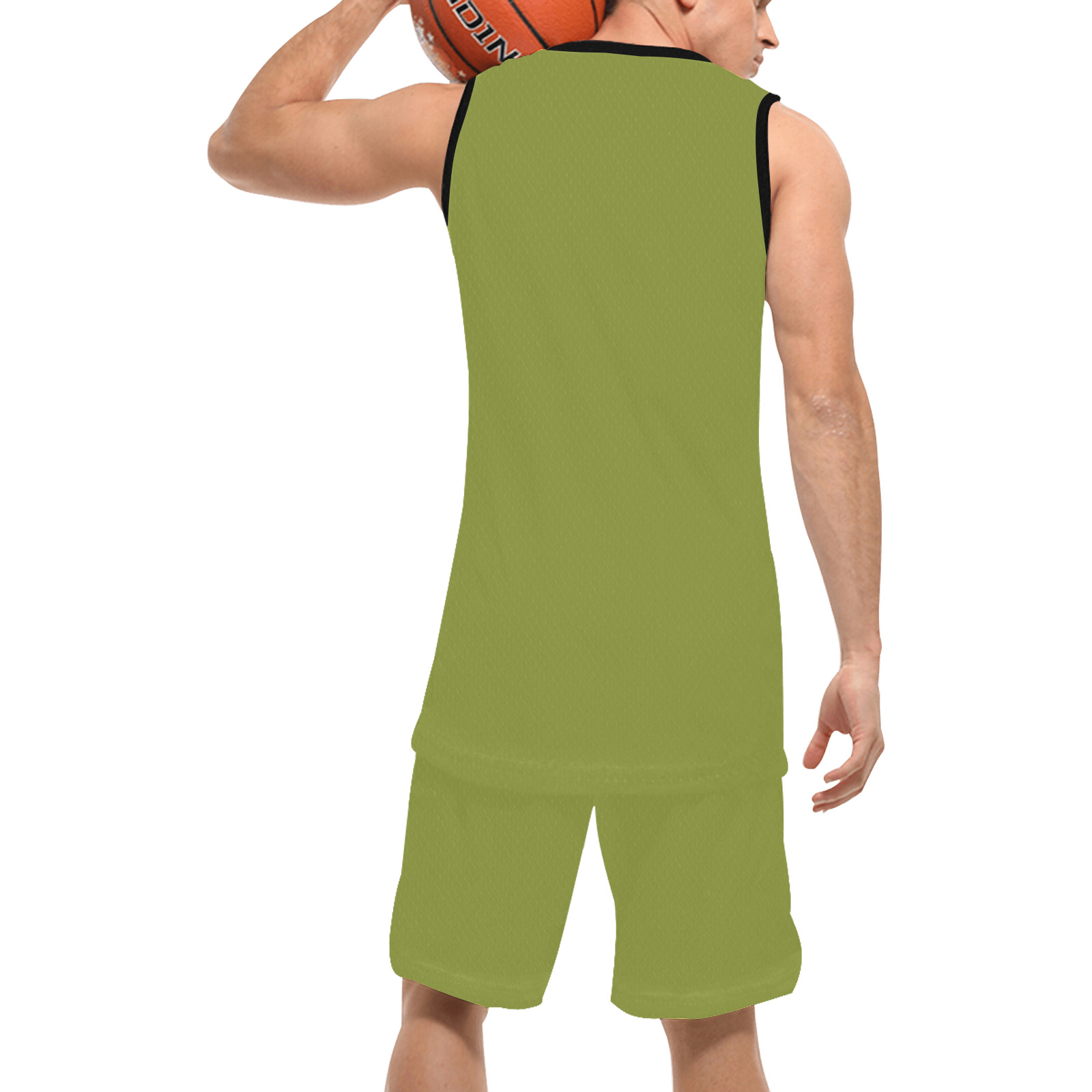 green Basketball Uniform with Pocket