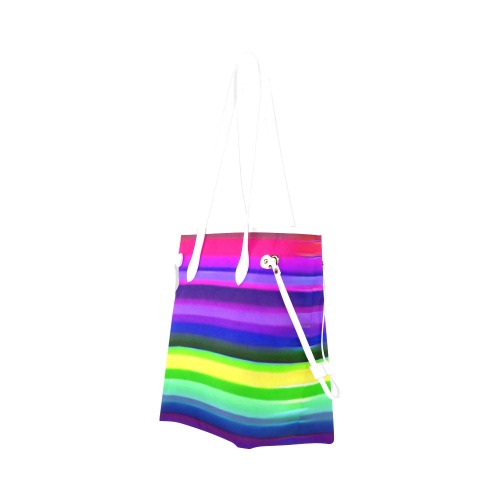 avant_garde_rainbow_TradingCard Clover Canvas Tote Bag (Model 1661)