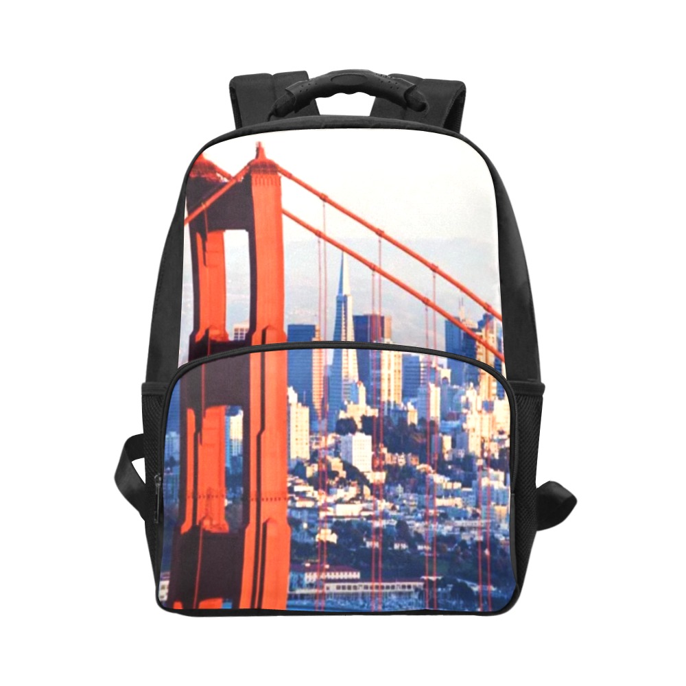 SF Golden Gate Unisex Laptop Backpack (Model 1663)
