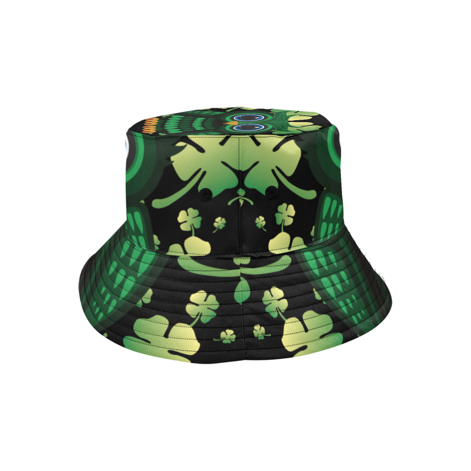 Saint Patrick's Owl Unisex Summer Bucket Hat