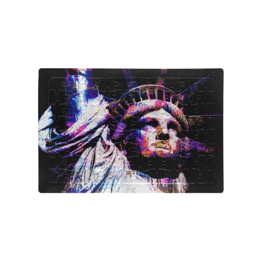 STATUE OF LIBERTY 8 A4 Size Jigsaw Puzzle (Set of 80 Pieces)