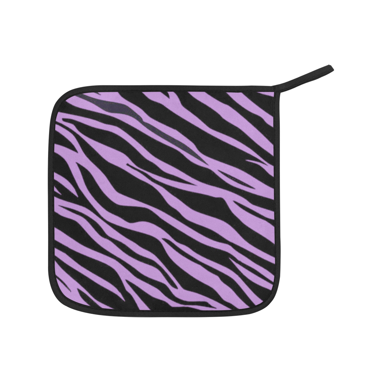 Lavender Zebra Stripes Pot Holder (2pcs)