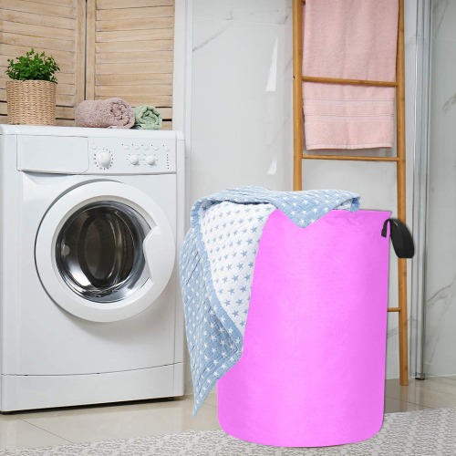 color ultra pink Laundry Bag (Large)