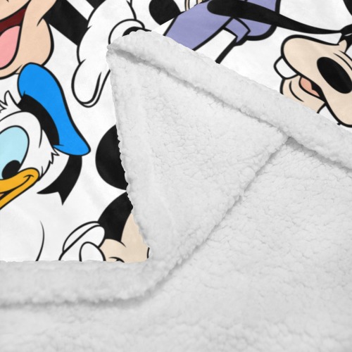 cartoon-5790493 Double Layer Short Plush Blanket 50"x60"