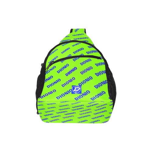 DIONIO Clothing - Chest Bag (Neon Yellow Steppers) All Over Print Chest Bag (Model 1719)