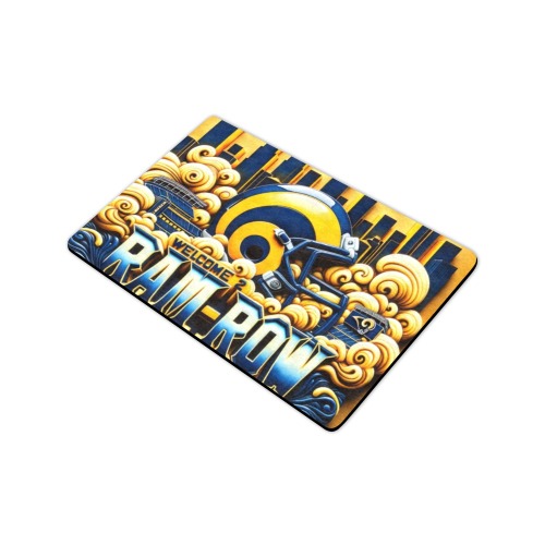 rams Doormat 24"x16"