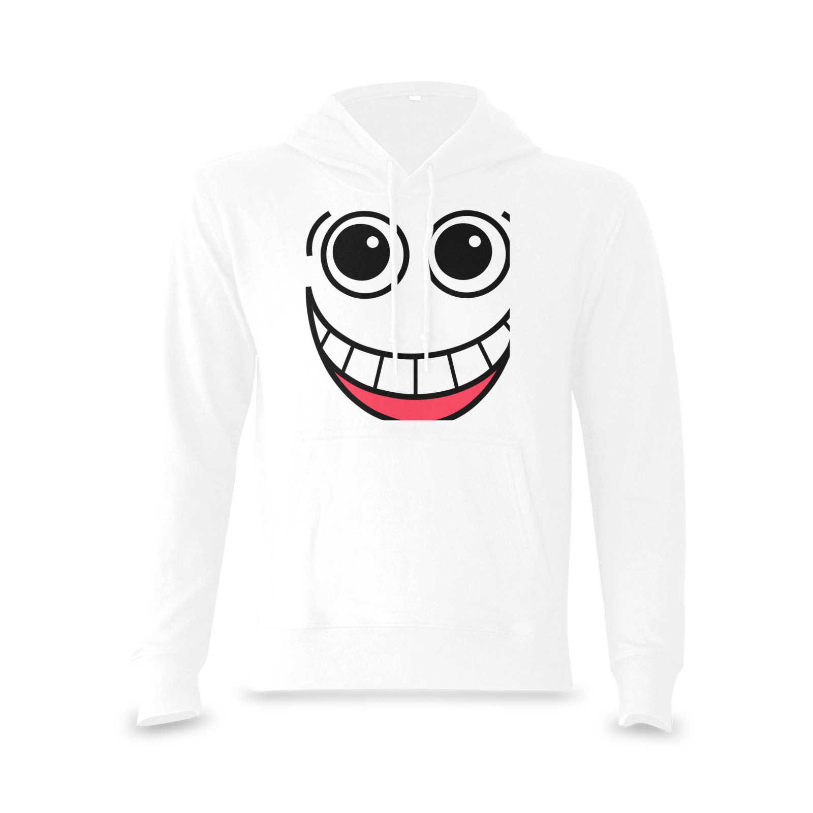 Happy Laughing Funny Comic Cartoon Face Oceanus Hoodie Sweatshirt (NEW) (Model H03)