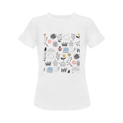 Doodles Women's Classic T-Shirt (Model T17）