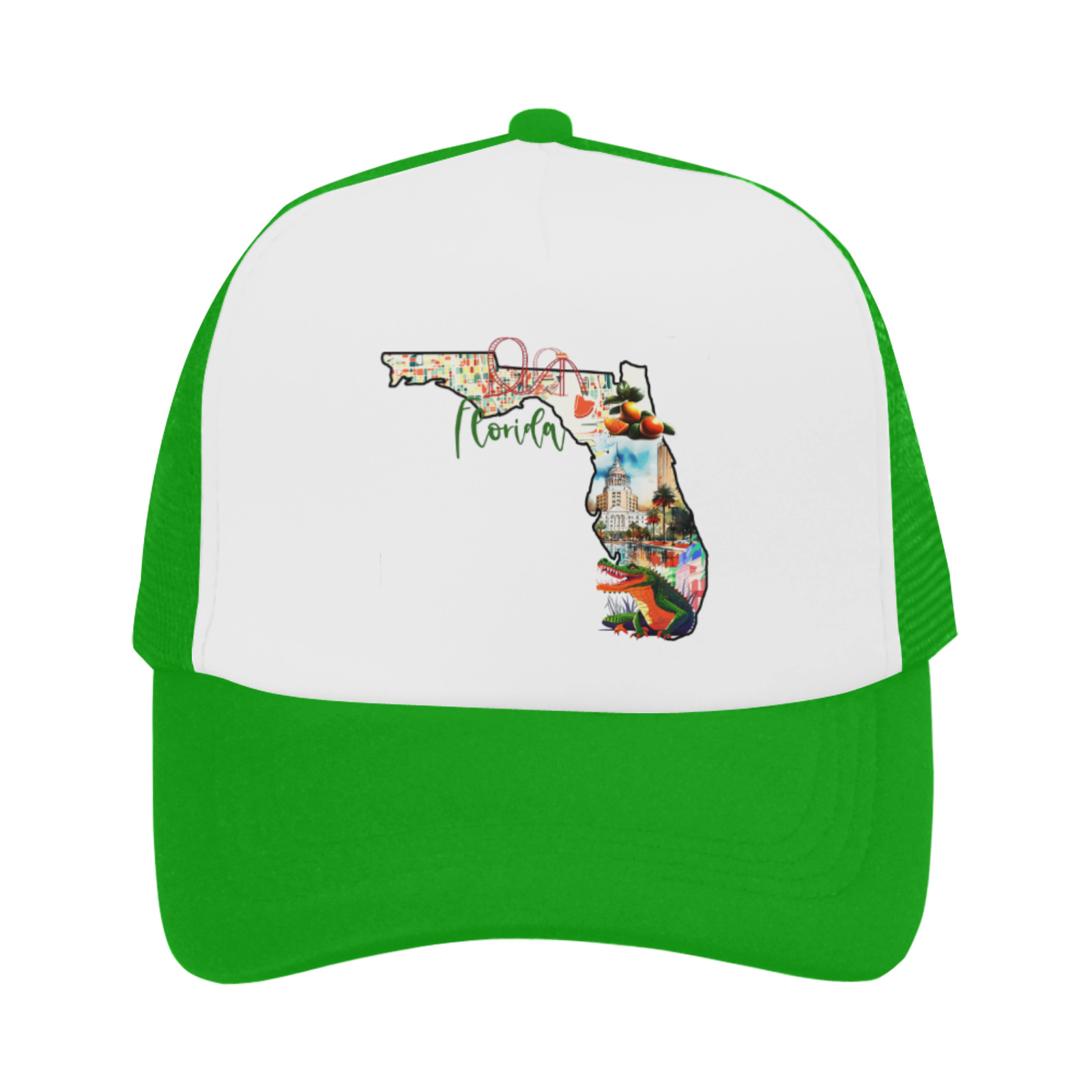 The State Of  Florida Trucker Hat