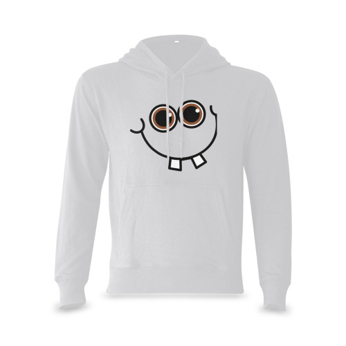 Funny Cartoon Expressive Happy Smiling Toothy Face Oceanus Hoodie Sweatshirt (NEW) (Model H03)