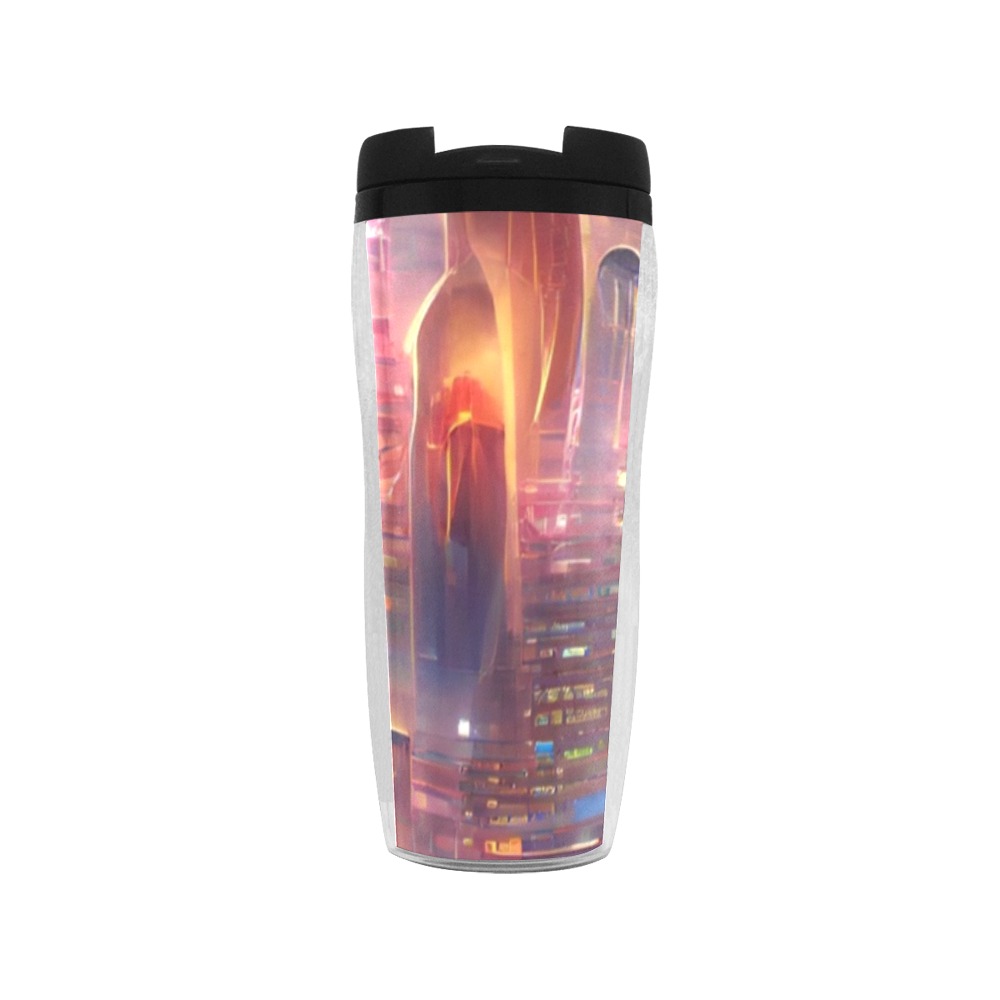 the_future_of_us_TradingCard Reusable Coffee Cup (11.8oz)