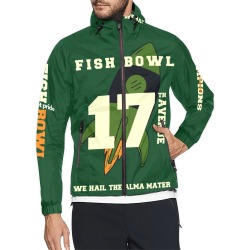 Miami Central Rockets Unisex All Over Print Windbreaker (Model H23)