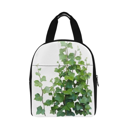Vines, climbing plant watercolor Zipper Lunch Bag (Model 1720)