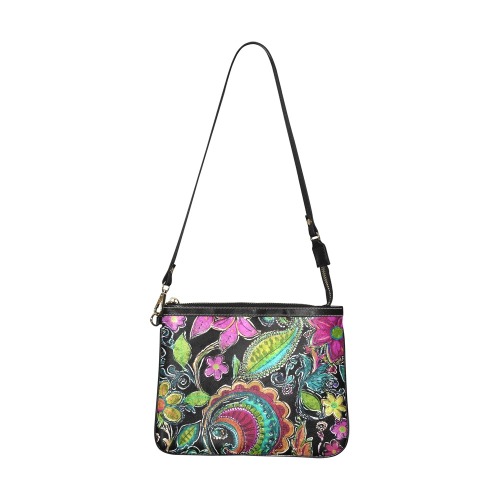 Paisley #2 Small Shoulder Bag (Model 1710)