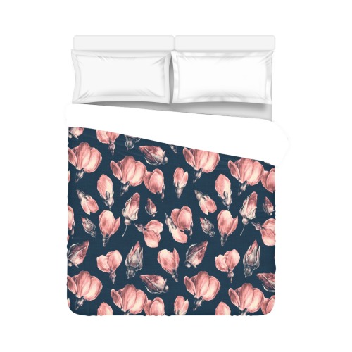 Tulips, large print Duvet Cover 86"x70" ( All-over-print)