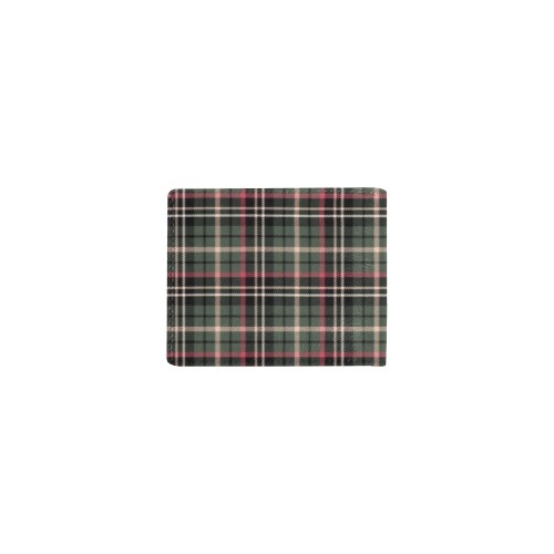 Classic Plaid Mini Bifold Wallet (Model 1674)