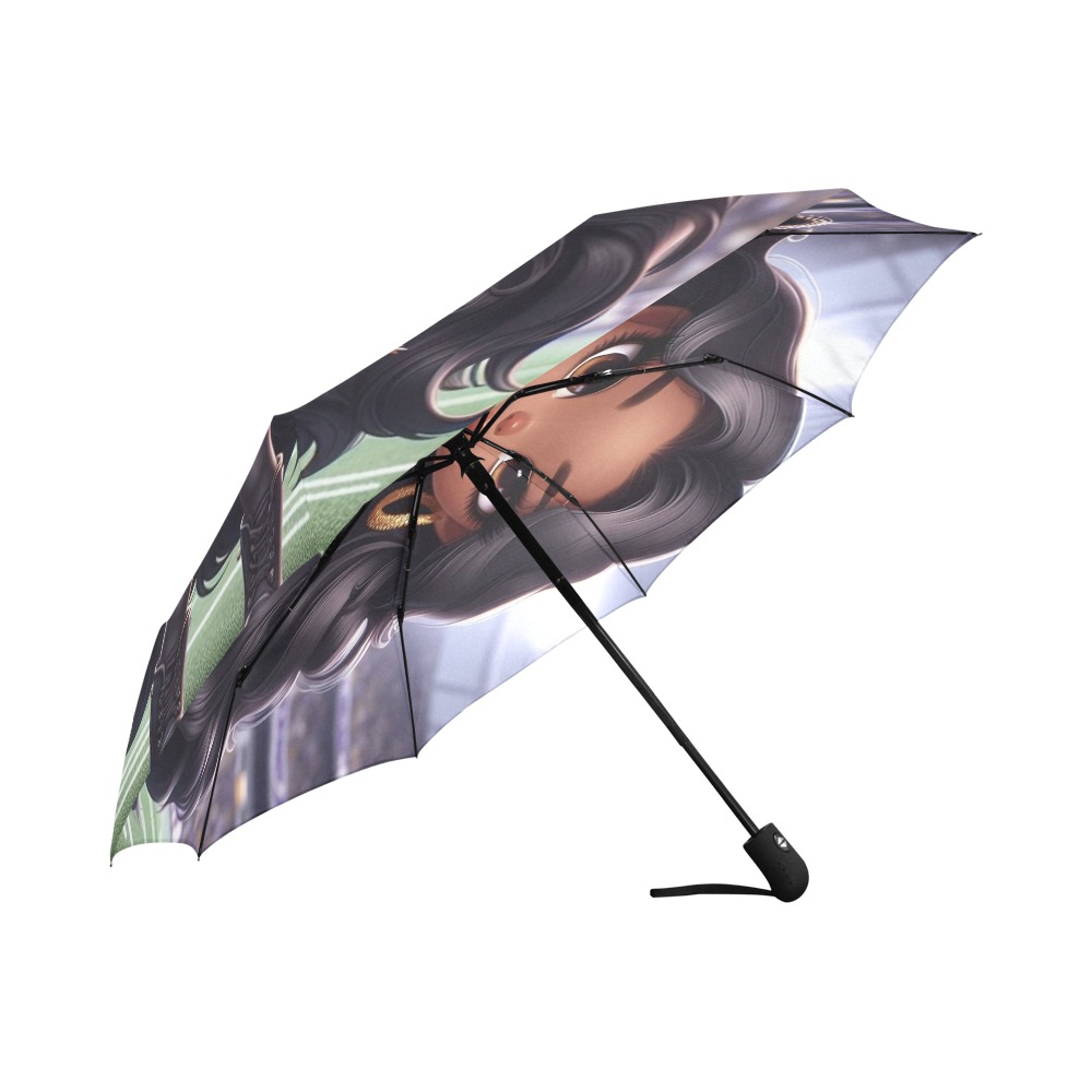Ravens umbrella Auto-Foldable Umbrella (Model U04)