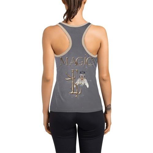 Magic Collectable Fly Women's Racerback Tank Top (Model T60)