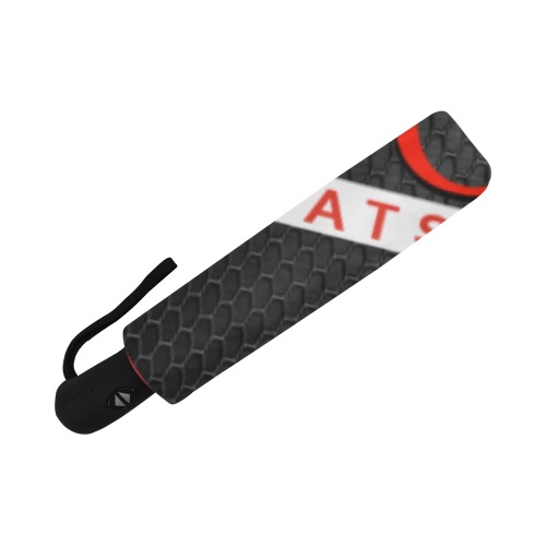 L DOT G Sticker 2 Red Auto-Foldable Umbrella (Model U04)