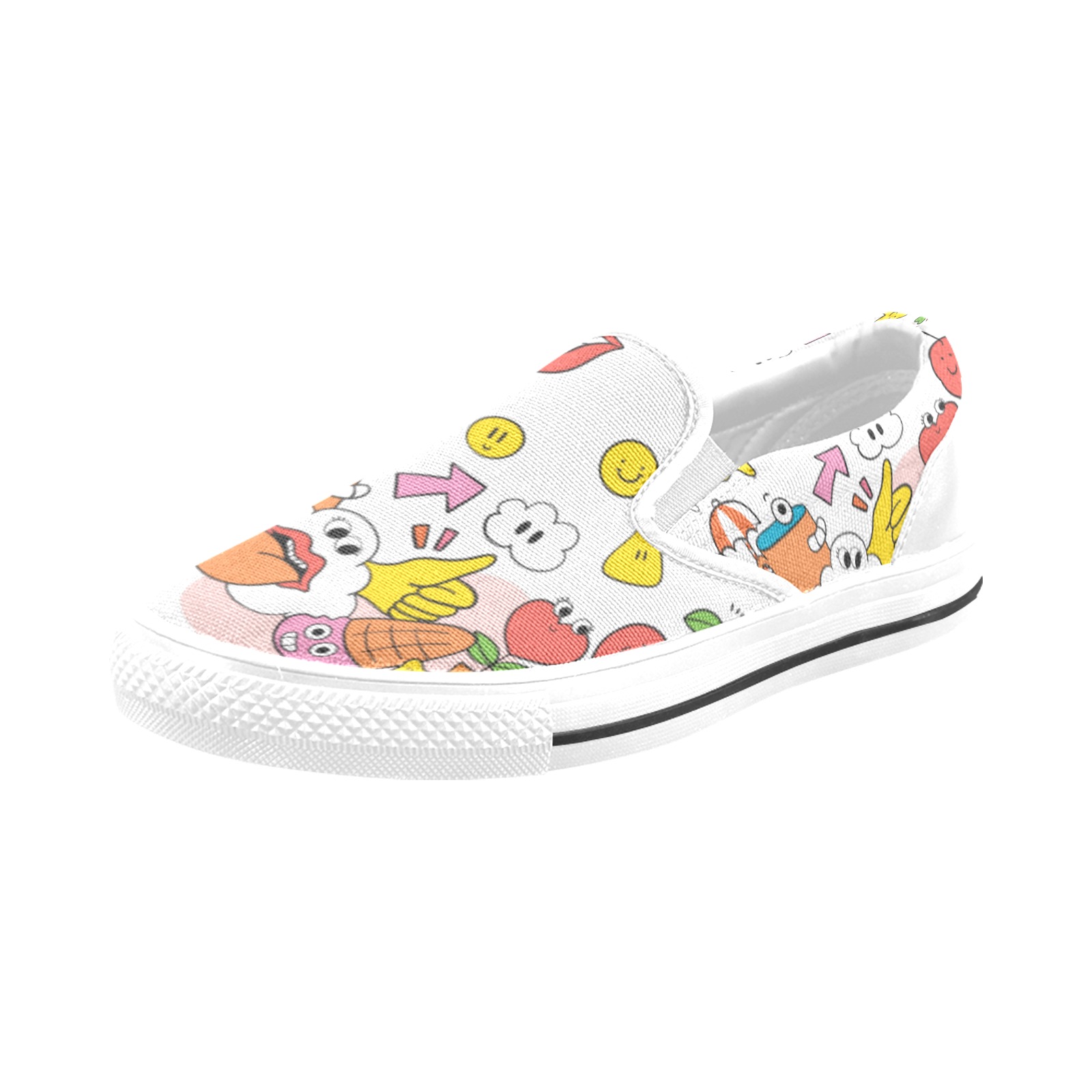 Funnyplayful Slip-on Canvas Shoes for Kid (Model 019)