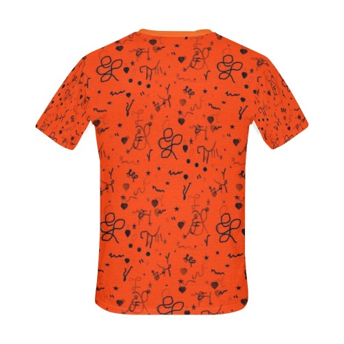 Simply Pop by Nico Bielow All Over Print T-Shirt for Men (USA Size) (Model T40)