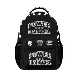 HEAVY HITTERS POWER CARTEL LOGO All Over Print Casual Backpack-Large