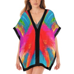 Pink Explosion Collection Women's Beach Cover Ups