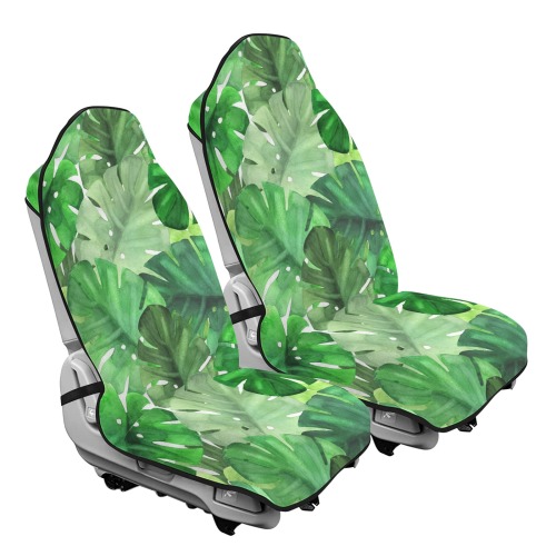 Green Leaves Tropical Pattern