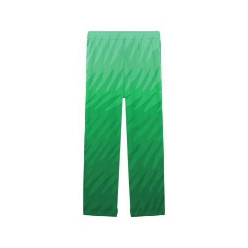 green wavespike Women's Pajama Trousers