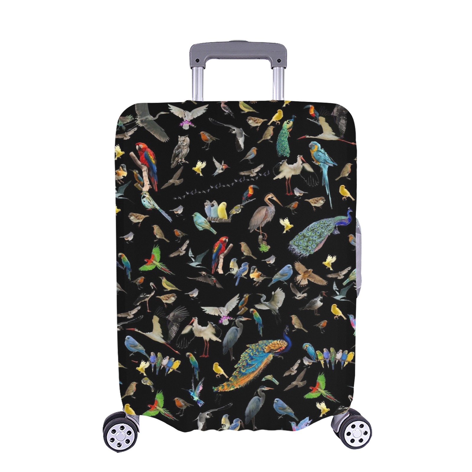 oiseaux 2 Luggage Cover/Extra Large 28"-30"