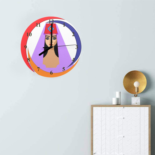 Armenian Beauty MDF Wall Clock