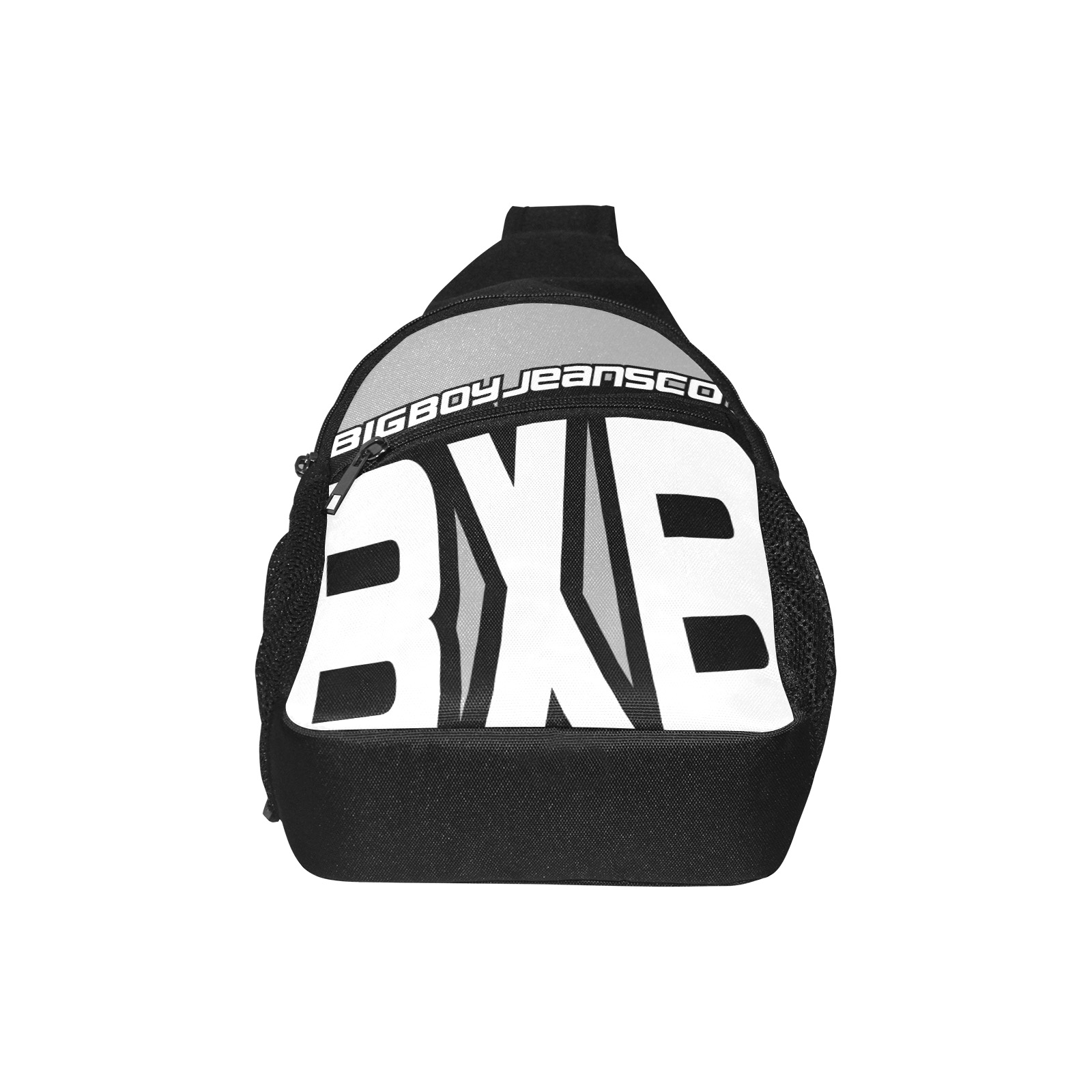 BXB BAG SILVER FOX Chest Bag-Front Printing (Model 1719)
