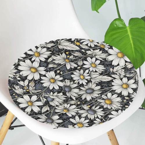 Fabulous Florals 12 Round Seat Cushion