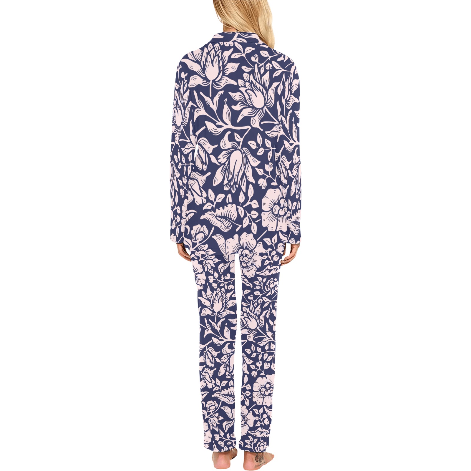 Pajama Women's Long Pajama Set