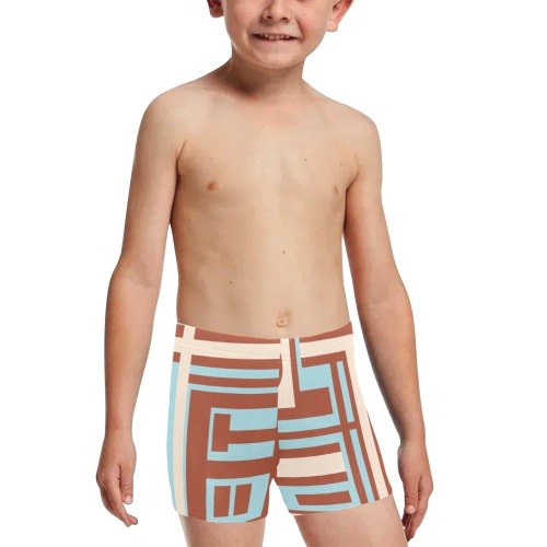 Model 1 Little Boys' Swimming Trunks (Model L57)