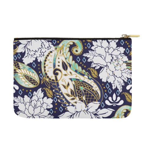 Paisleyobsession-87 Carry-All Pouch 12.5''x8.5''