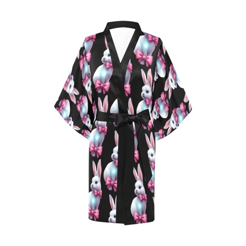 Women's Cute Bunny (Black)