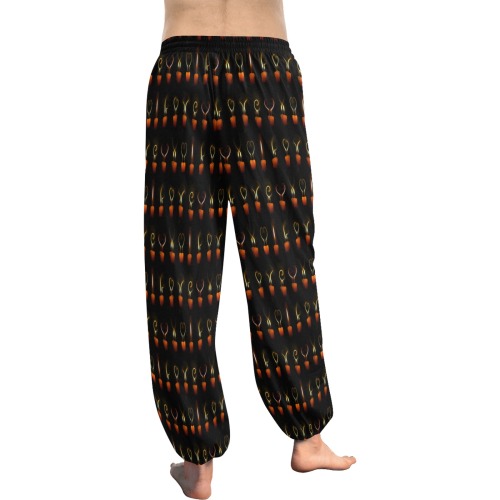 Gothic Love Candles Women's All Over Print Harem Pants (Model L18)