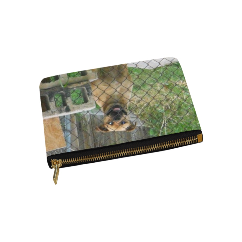 A Smiling Dog Carry-All Pouch 9.5''x6''