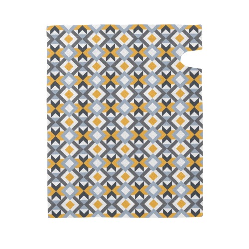 Retro Angles Abstract Geometric Pattern Mailbox Cover