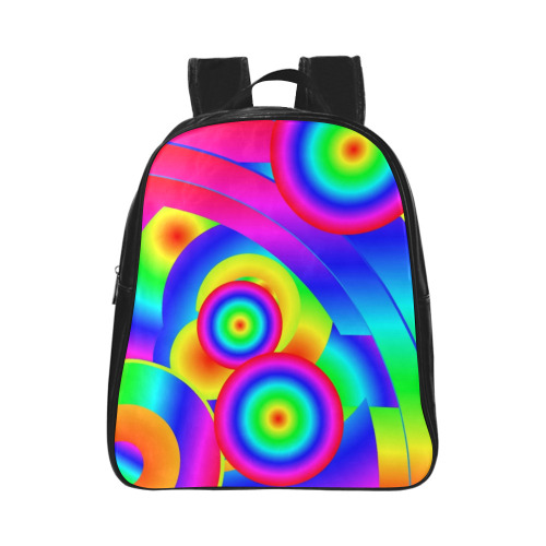 Abstract Comet School Backpack (Model 1601)(Small)