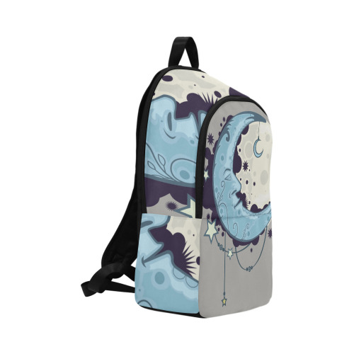 Blue Moon Fabric Backpack for Adult (Model 1659)