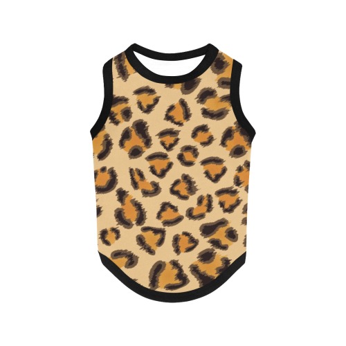 Doggie Leopard Pattern.jpg All Over Print Pet Tank Top