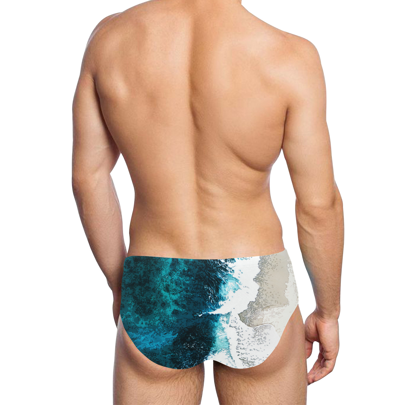 Ocean And Beach Men's Swimming Briefs (Model L59)